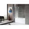 Anzzi Left Drain Tub With 48 x 58 in. tub door in Brushed Nickel, 5 ft. SD1101BN-3260L - alternate 8